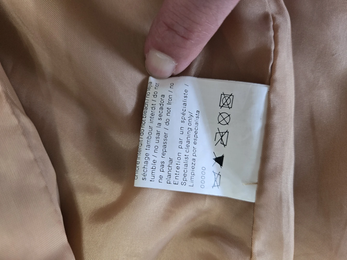 Paul & Joe Sister Beige Leather Moto Jacket - photo 5