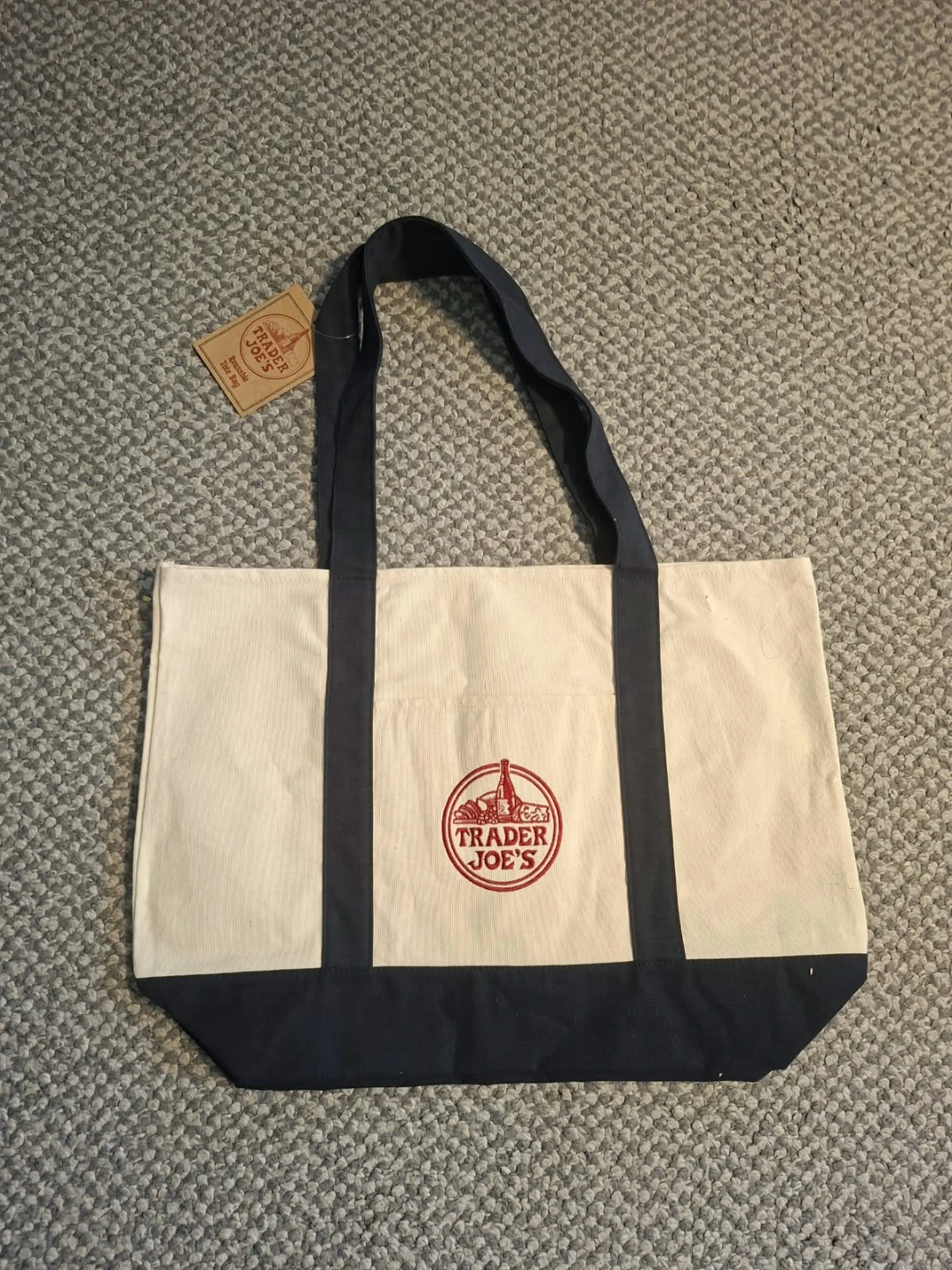 Trader Joe's Canvas Tote Bag - photo 2