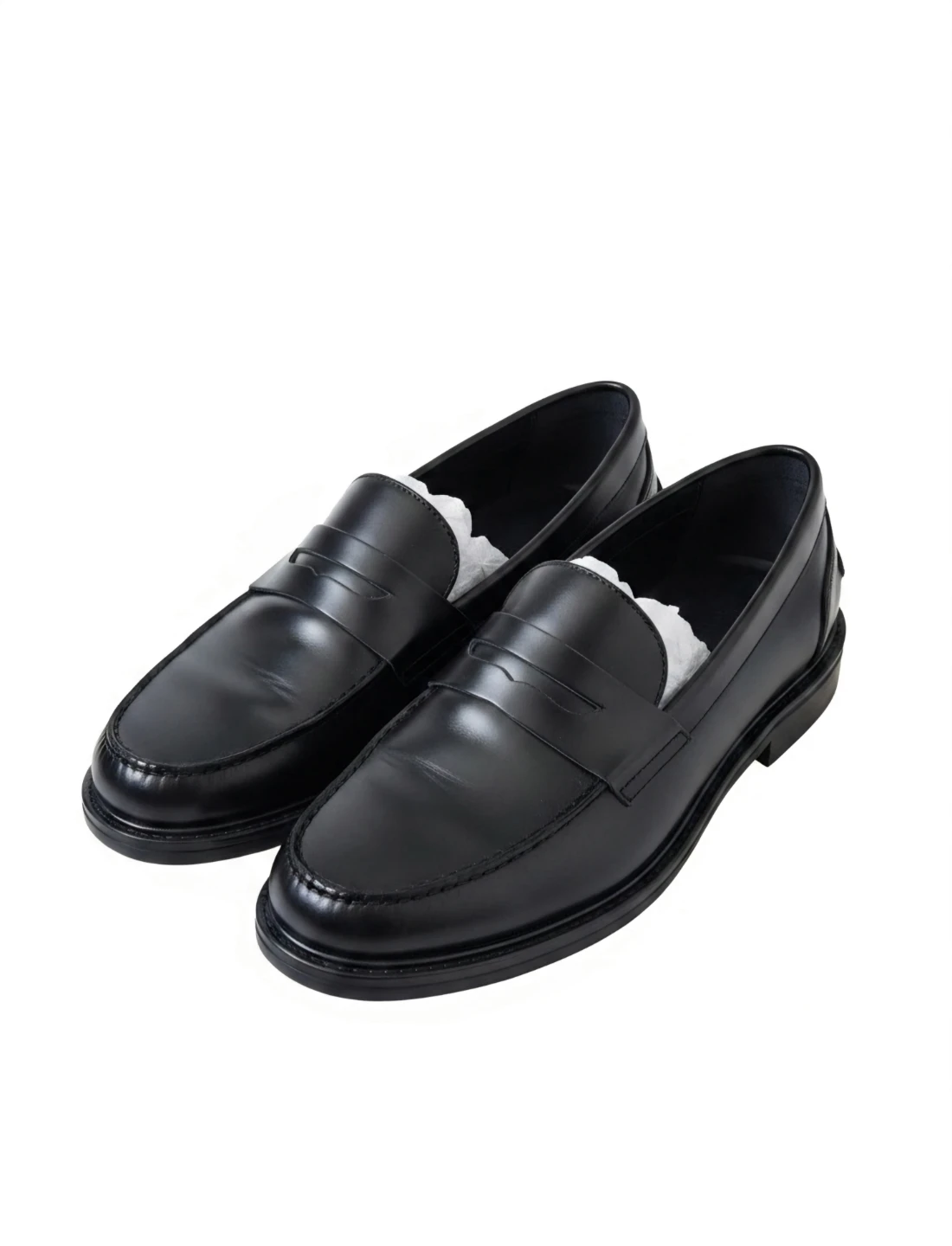 Men’s Black Penny Loafers – Like New (US 8) - photo 3