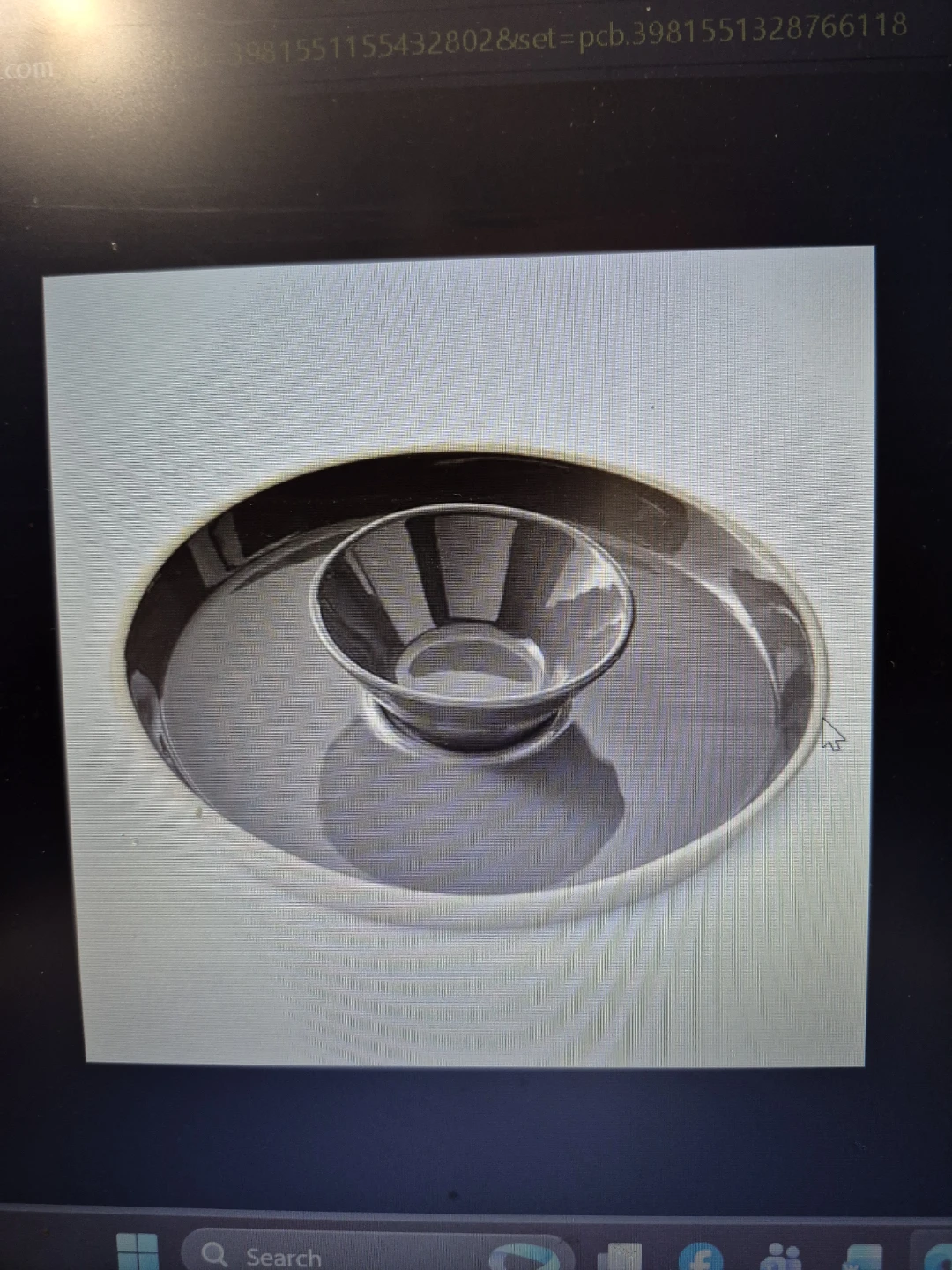 Stoneware Chip & Dip Set