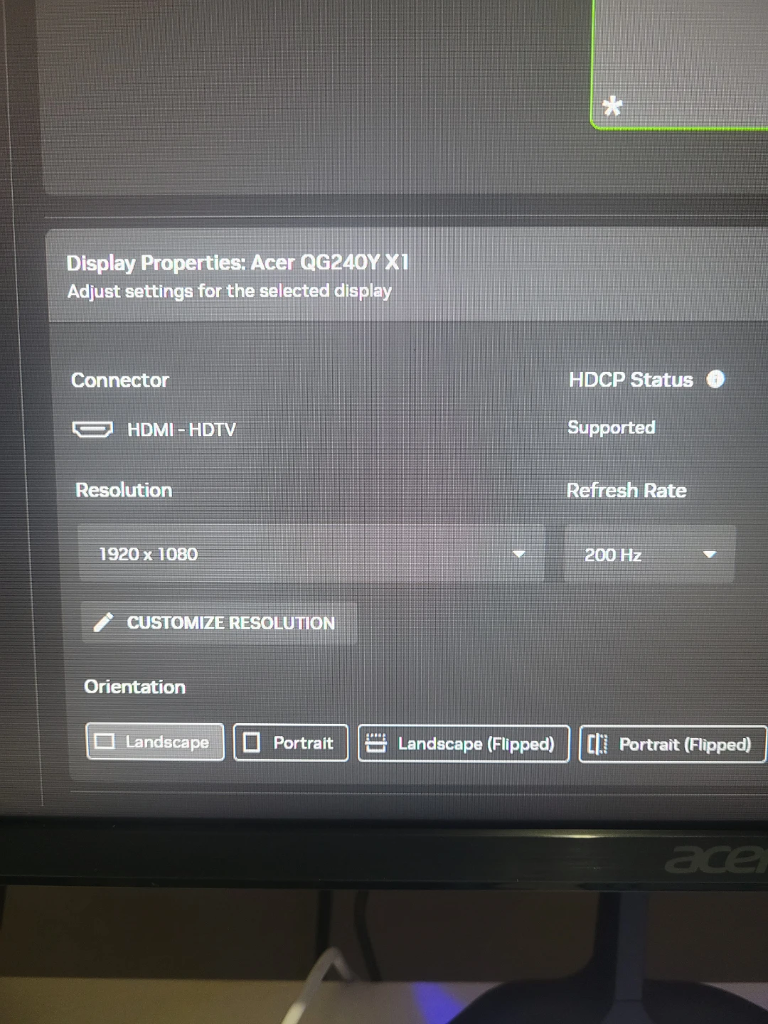 Acer Nitro QG240Y Monitor - photo 4