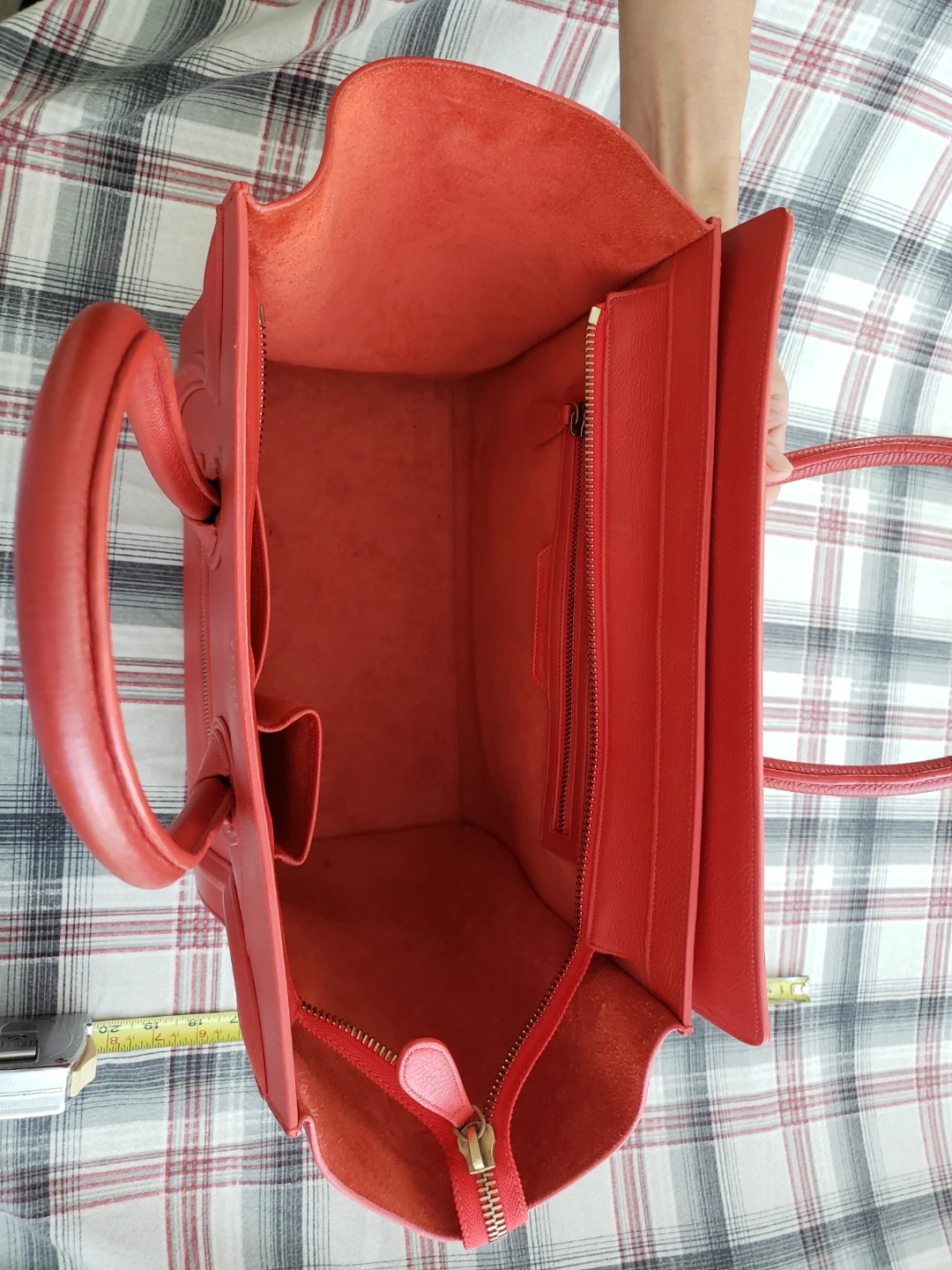 Celine Red Leather Handbag - photo 5