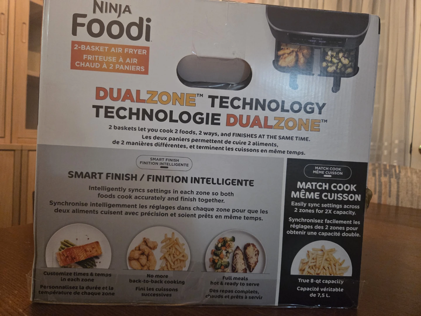 Ninja Foodi 2-Basket Air Fryer