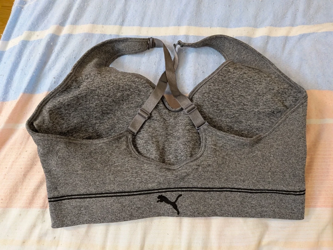 Puma Grey Sports Bra - photo 2