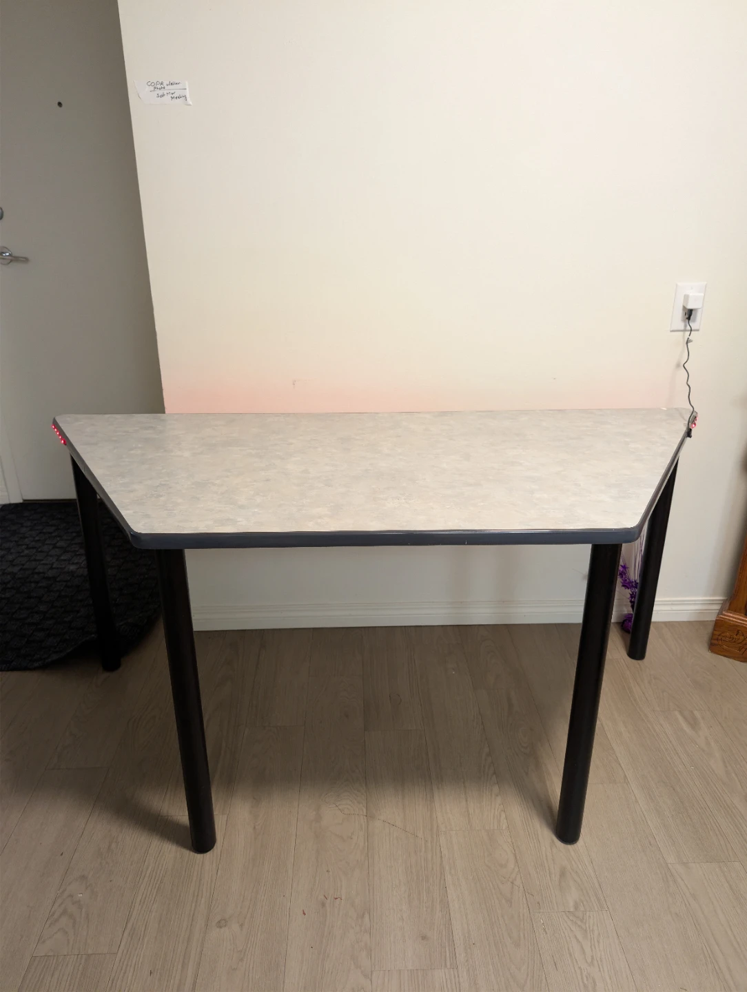 Gaming Desk with LED Lights