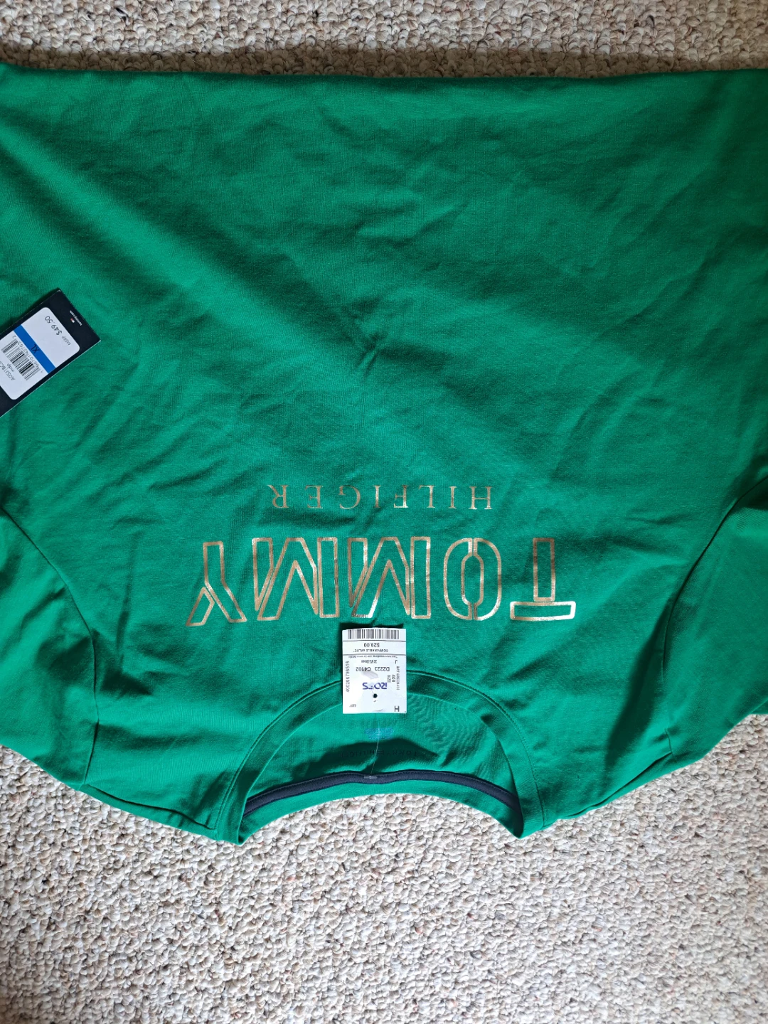 Tommy Hilfiger Green T-Shirt Size M