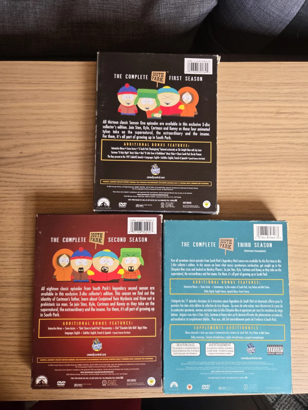 South Park Season 1,  2,  3 - photo 2