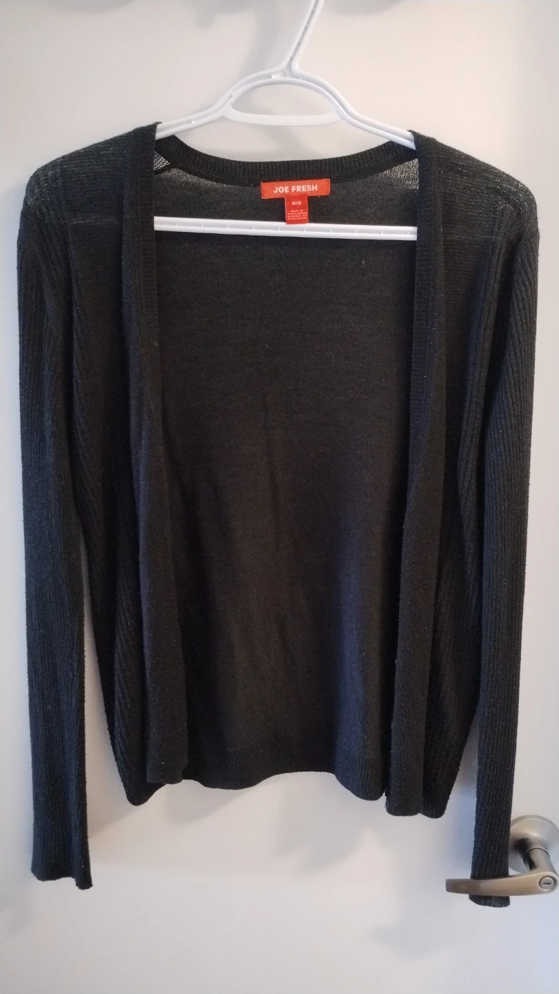 Women's Black Cardigan