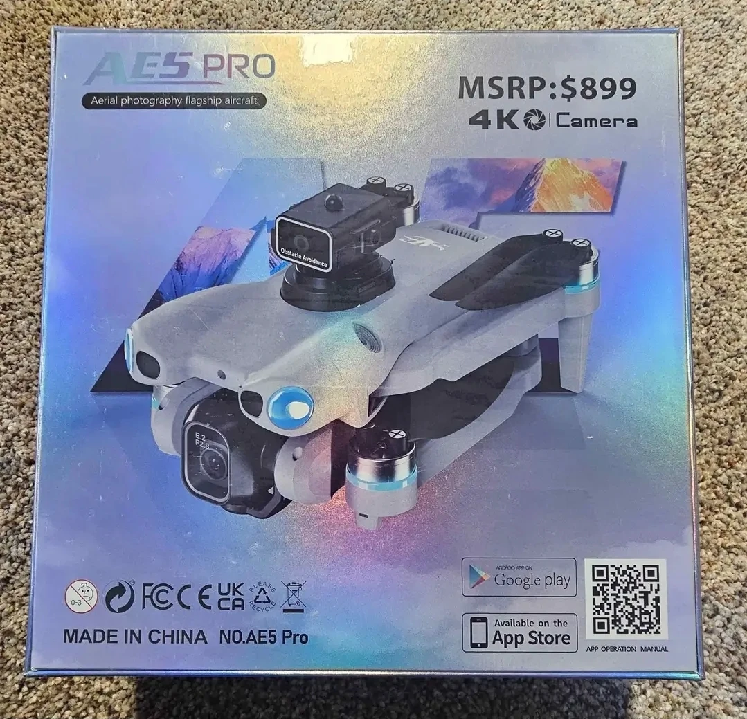 ❤️ AE5 PRO Aerial Photography Drone with 4K Camera - photo 2