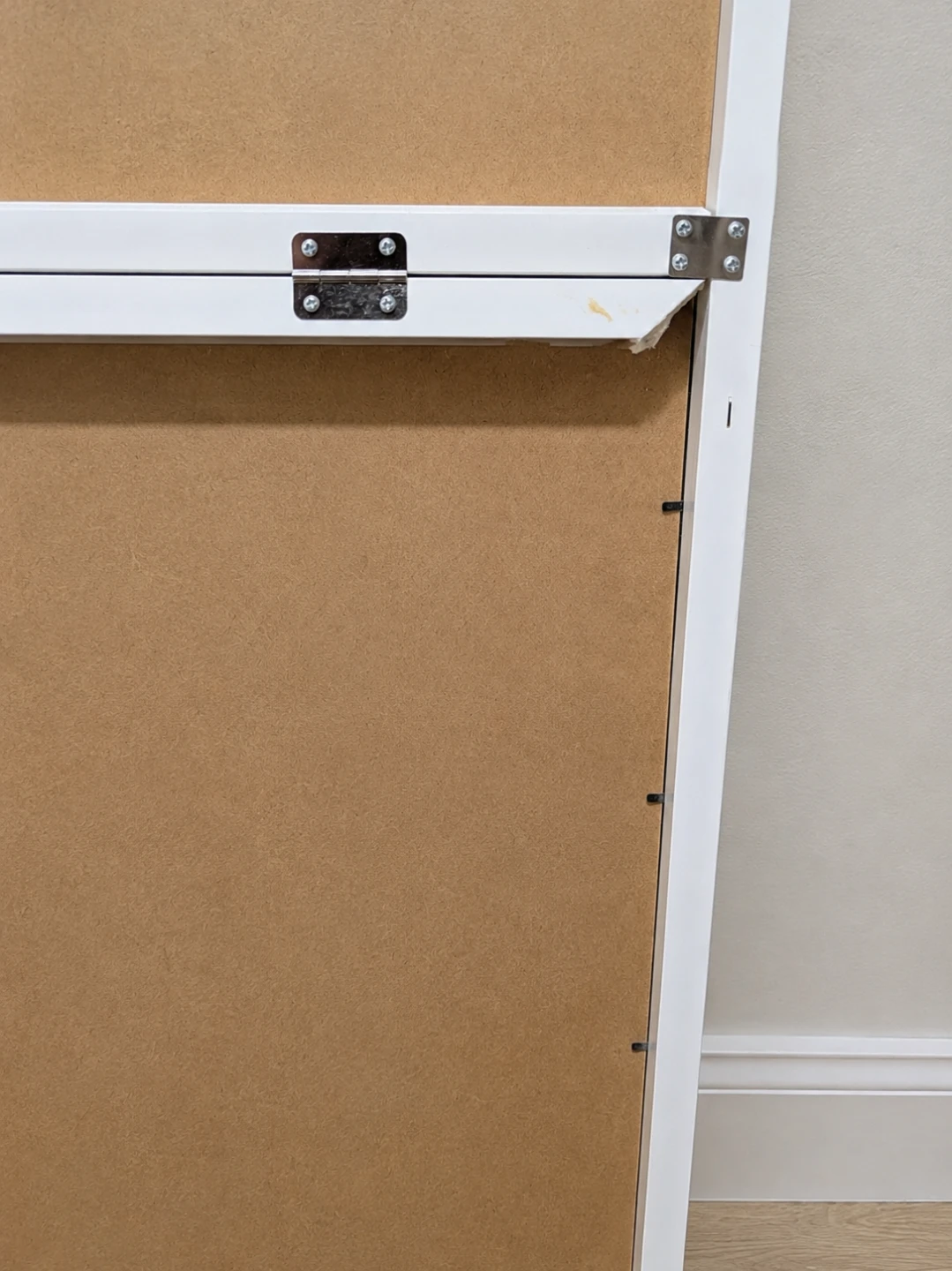 Moving out sale -Full Length Mirror - White Frame - photo 2