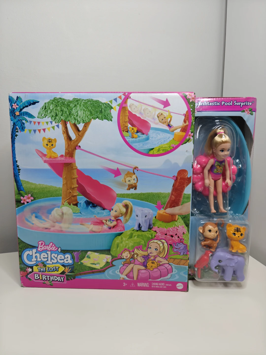 Barbie Chelsea Playset The Lost Birthday Pool Surprise