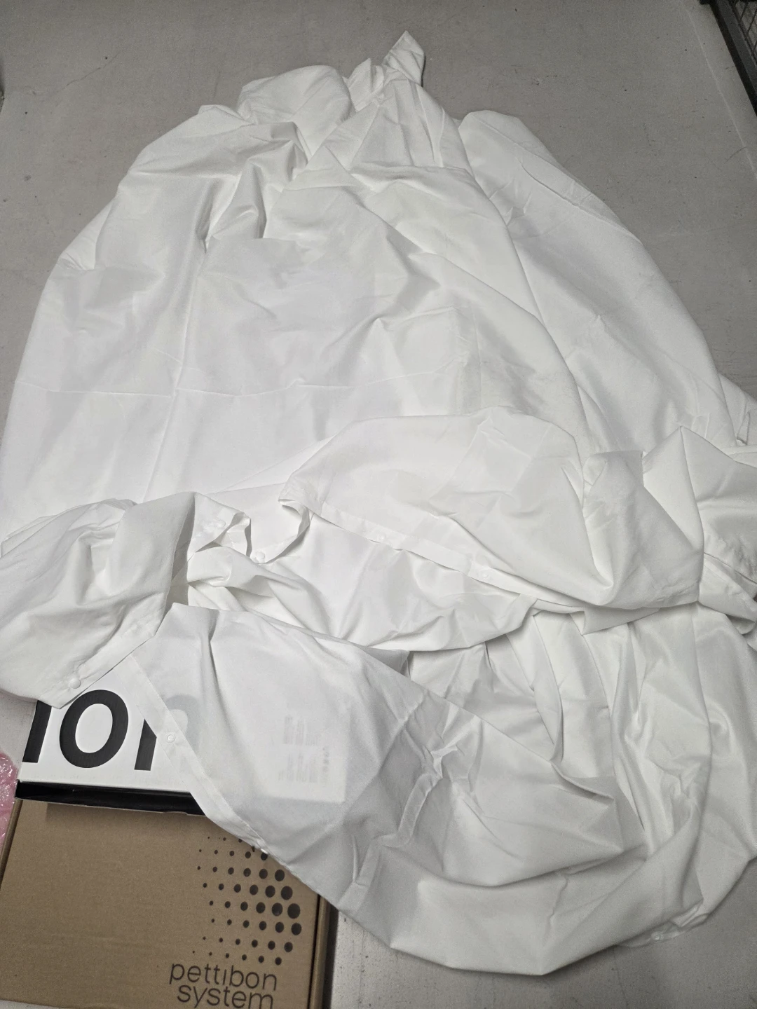 Pettibon System White Cotton Sheet - photo 2