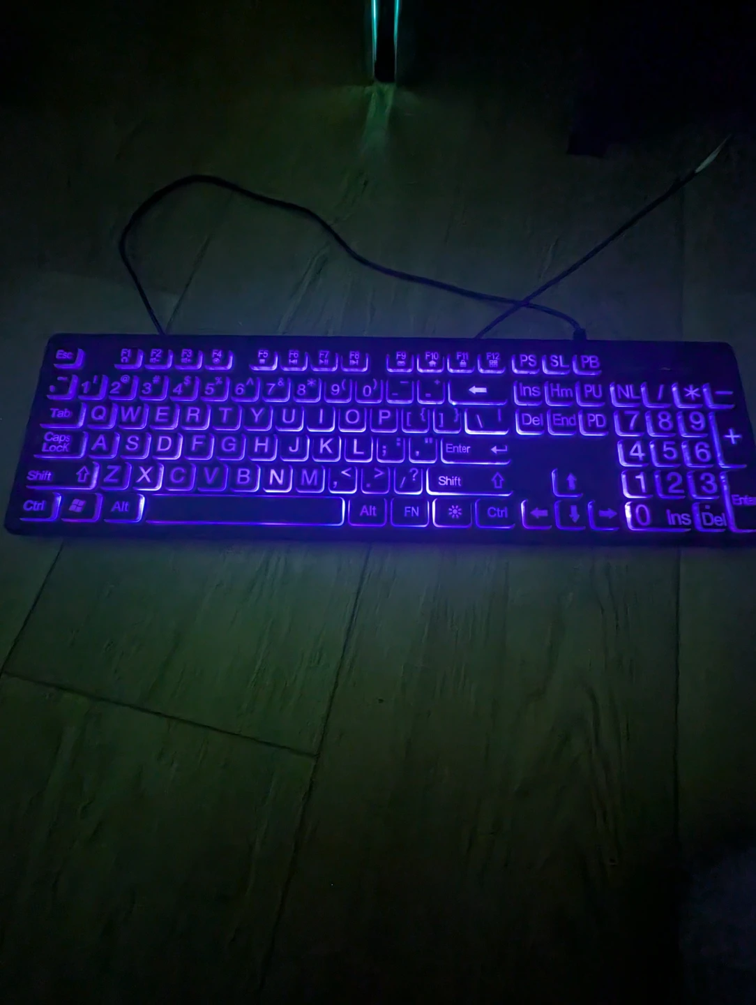 Wired Full Size Keyboard with Backlight - photo 4