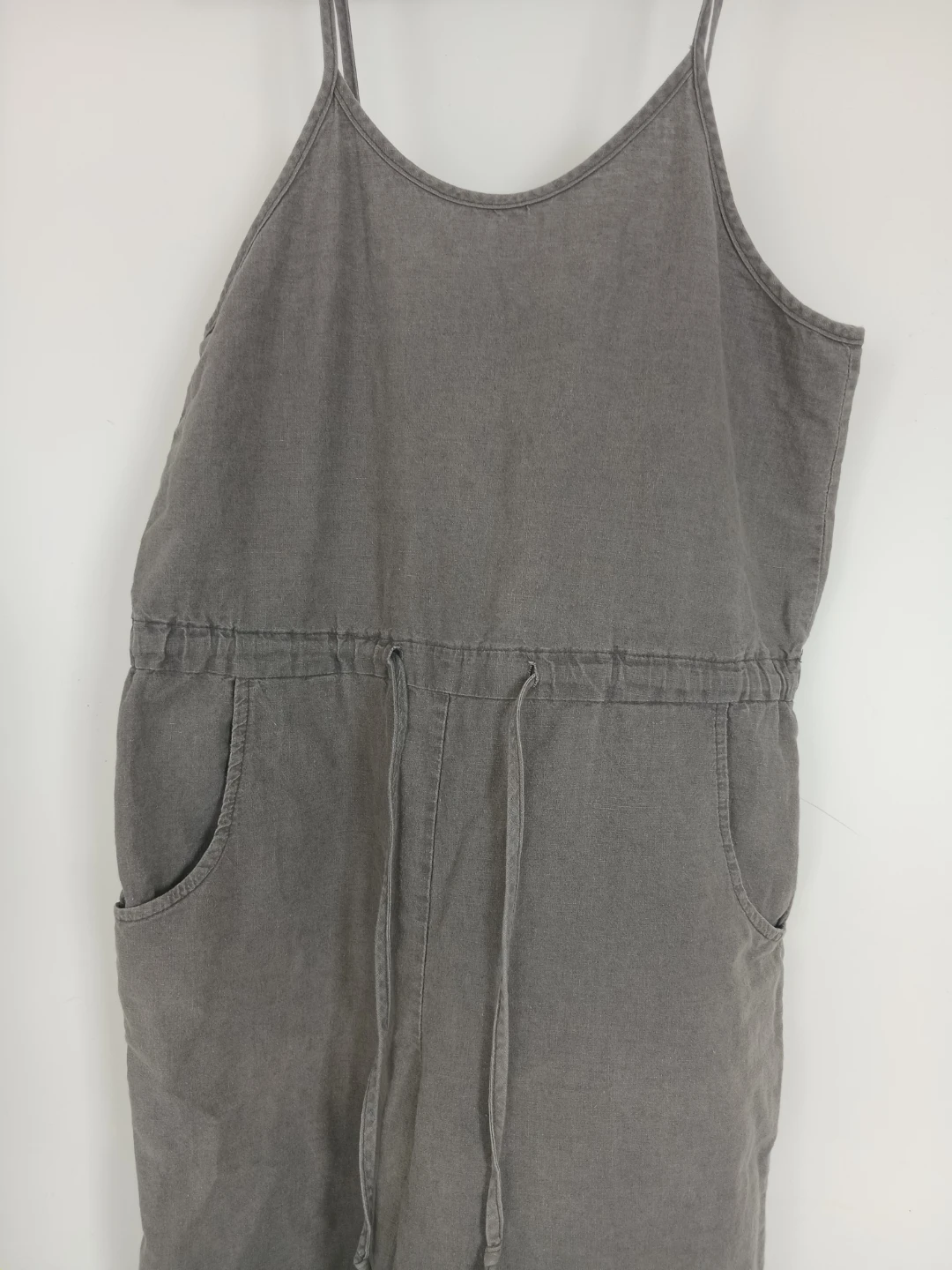 Grey Linen Jumpsuit - photo 2