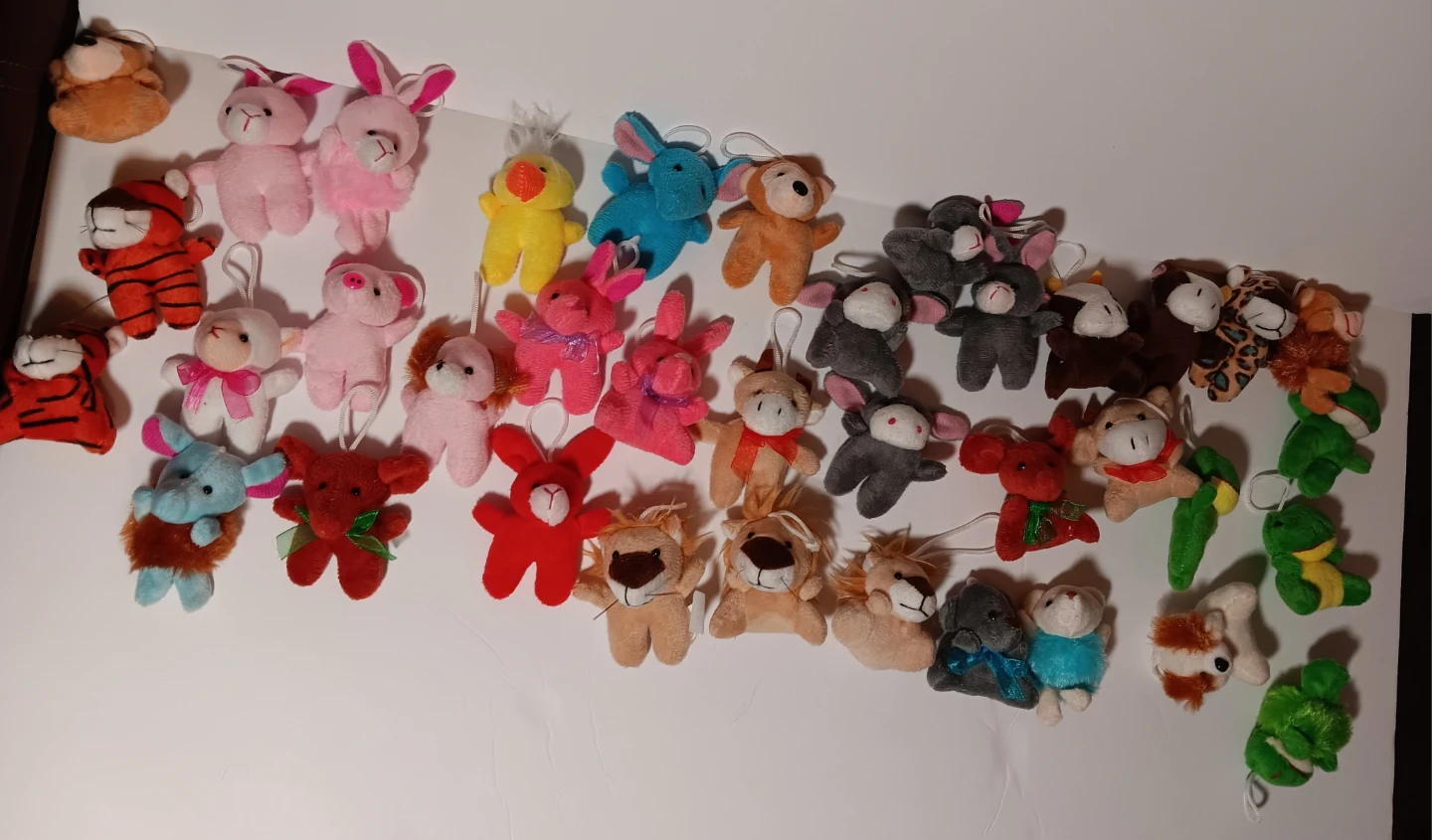 Assorted Plush Animal Keychains - photo 3