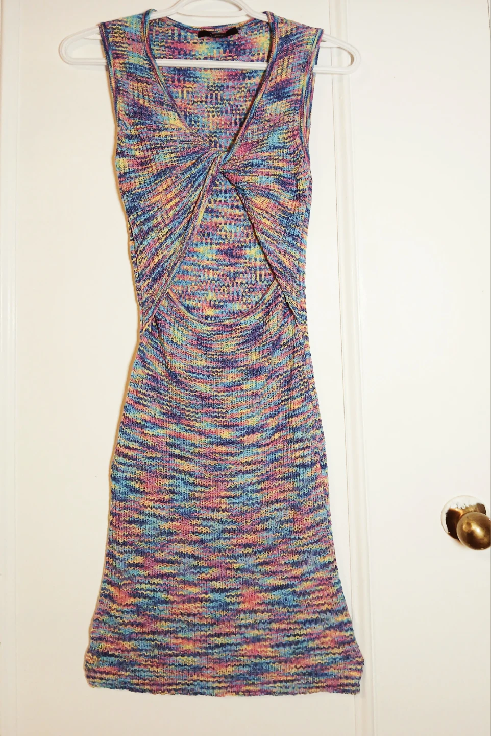 Women Medium Forever 21 Knit Twist Stretchy Front Dress