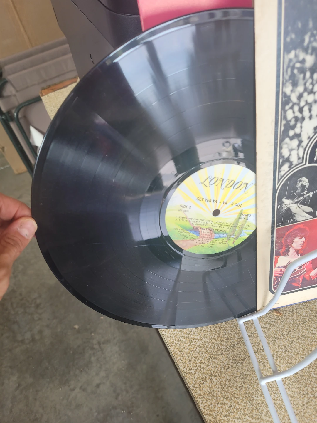 The Rolling Stones Get Yer Ya-Ya's Out! Vinyl Record - photo 3