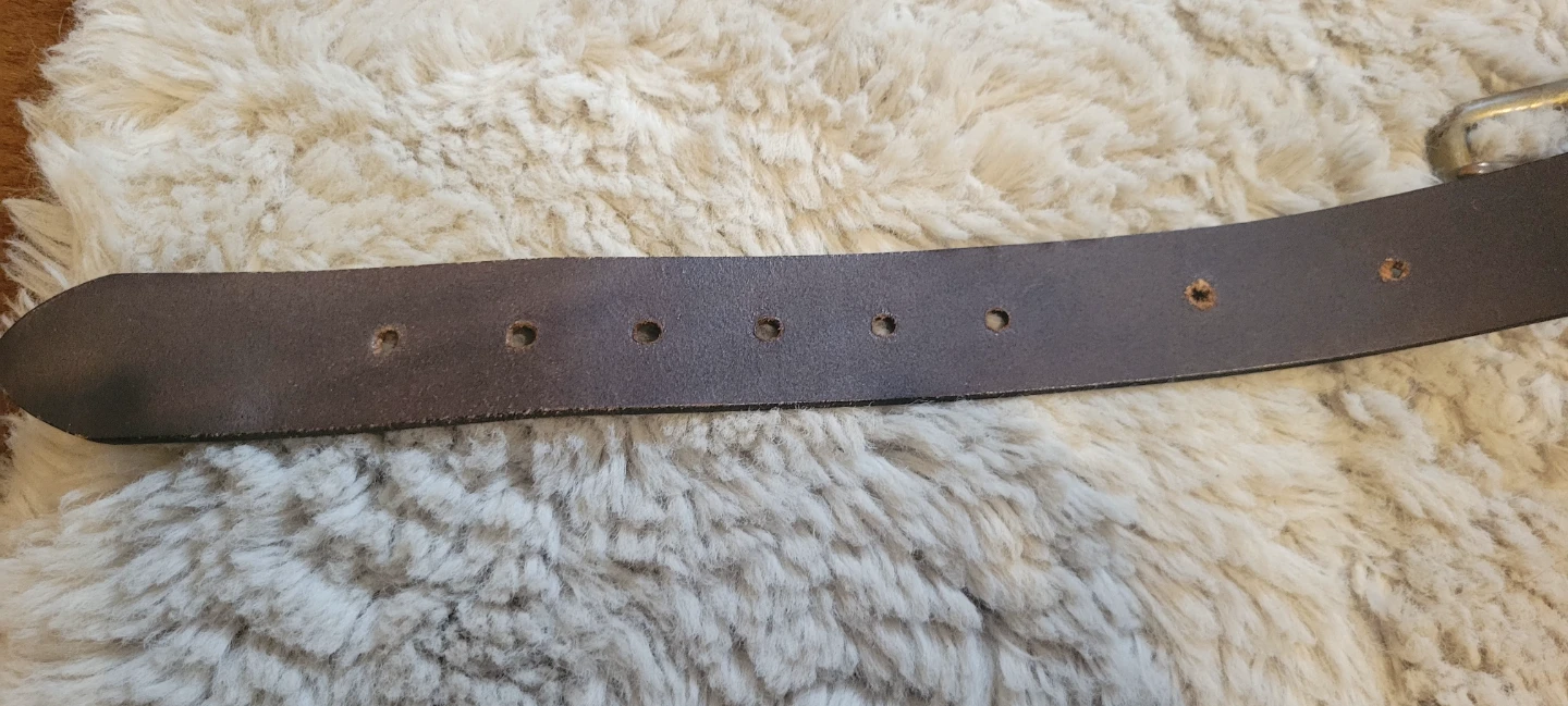 Vintage Marlboro Classics Brown Leather Belt - photo 5
