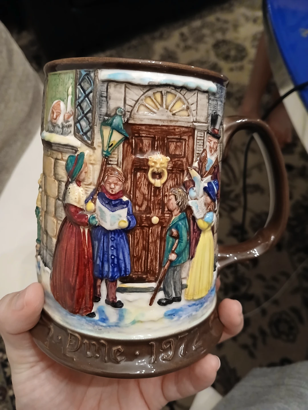 1972 Royal Doulton "A Christmas Carol" annual Yule tankard - photo 2