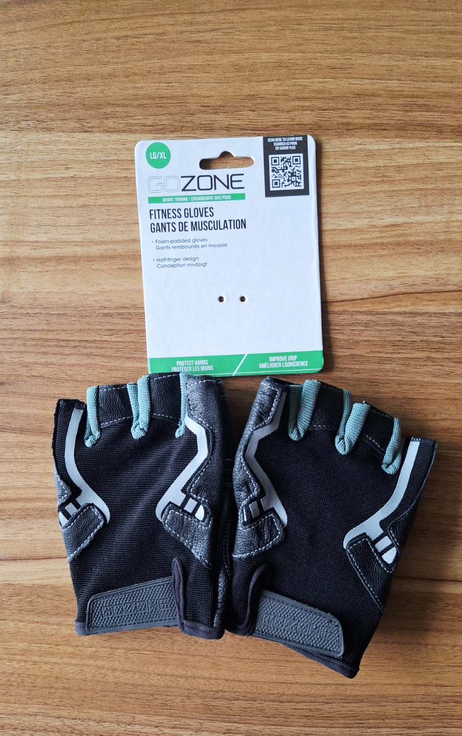 GoZone Fitness Gloves LG/XL