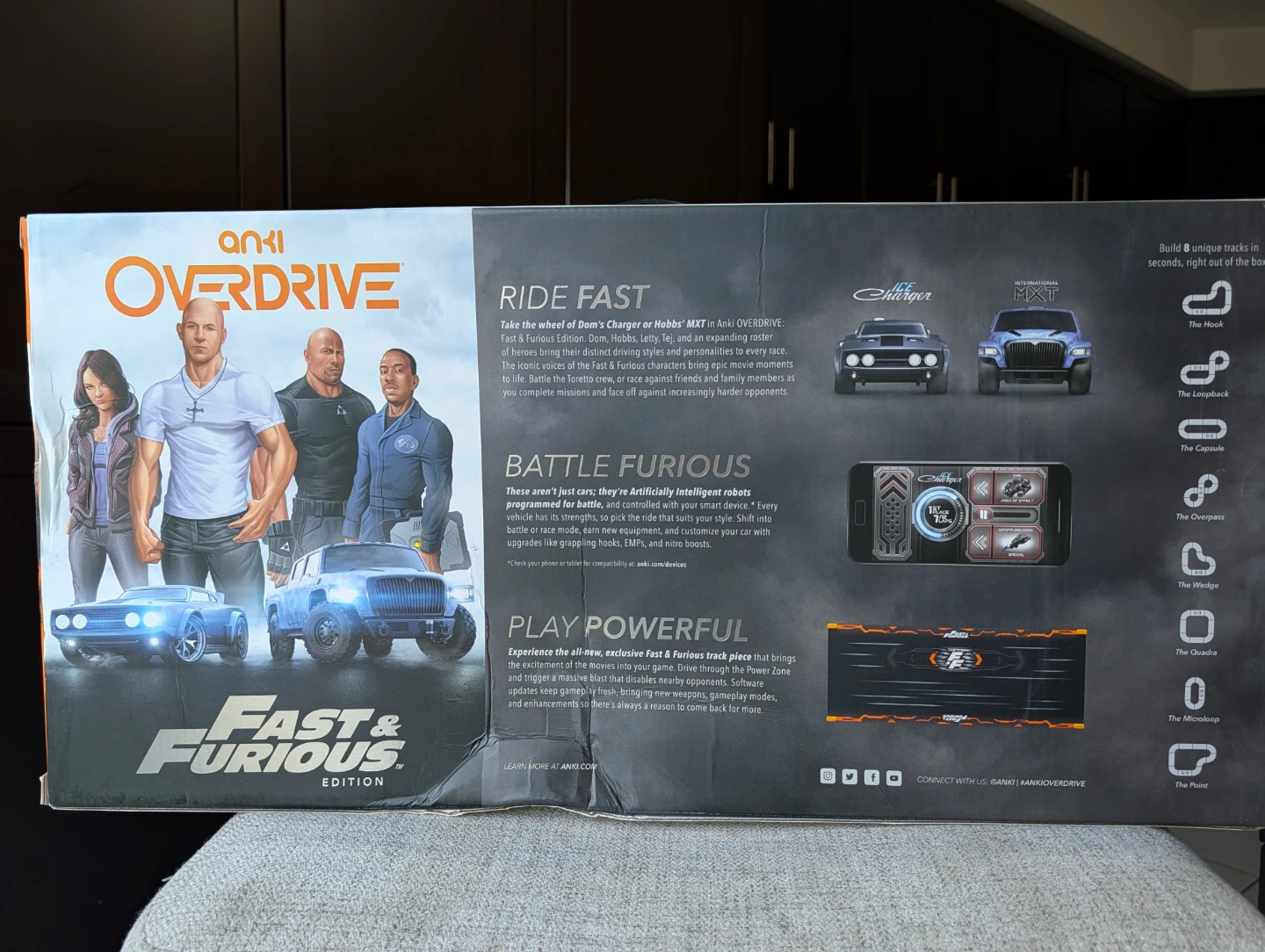 UNOPENED BOX - Anki Overdrive Fast & Furious Edition Toy Car Set - photo 2