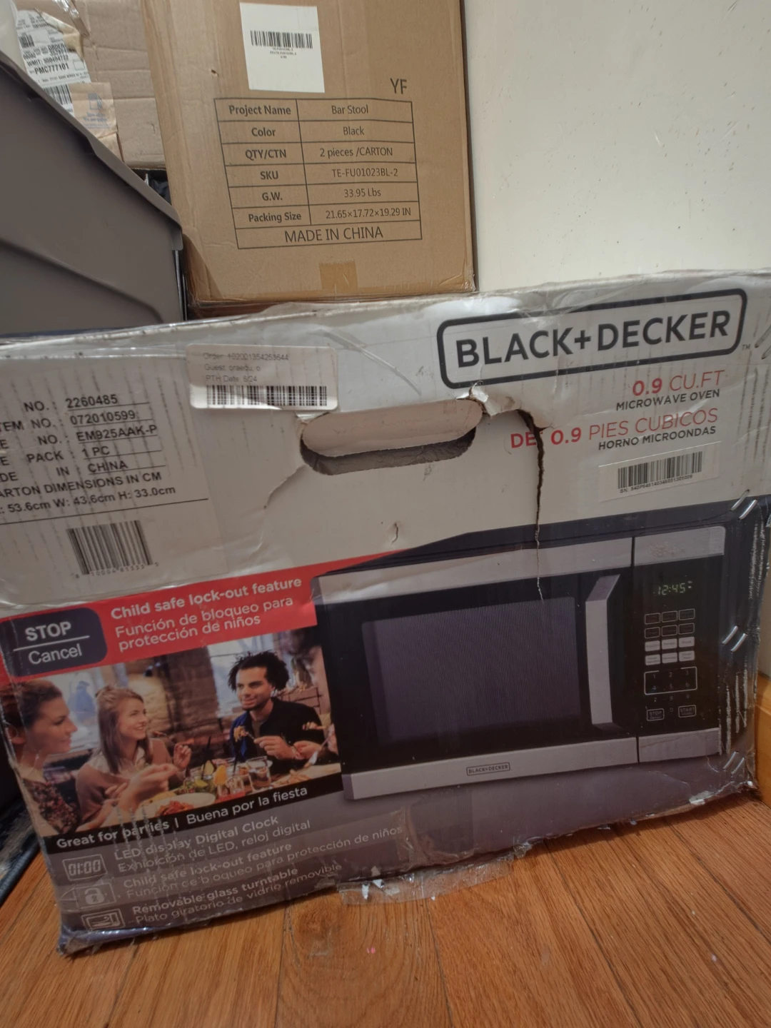 BLACK+DECKER 0.9 cu.ft Microwave Oven - photo 2
