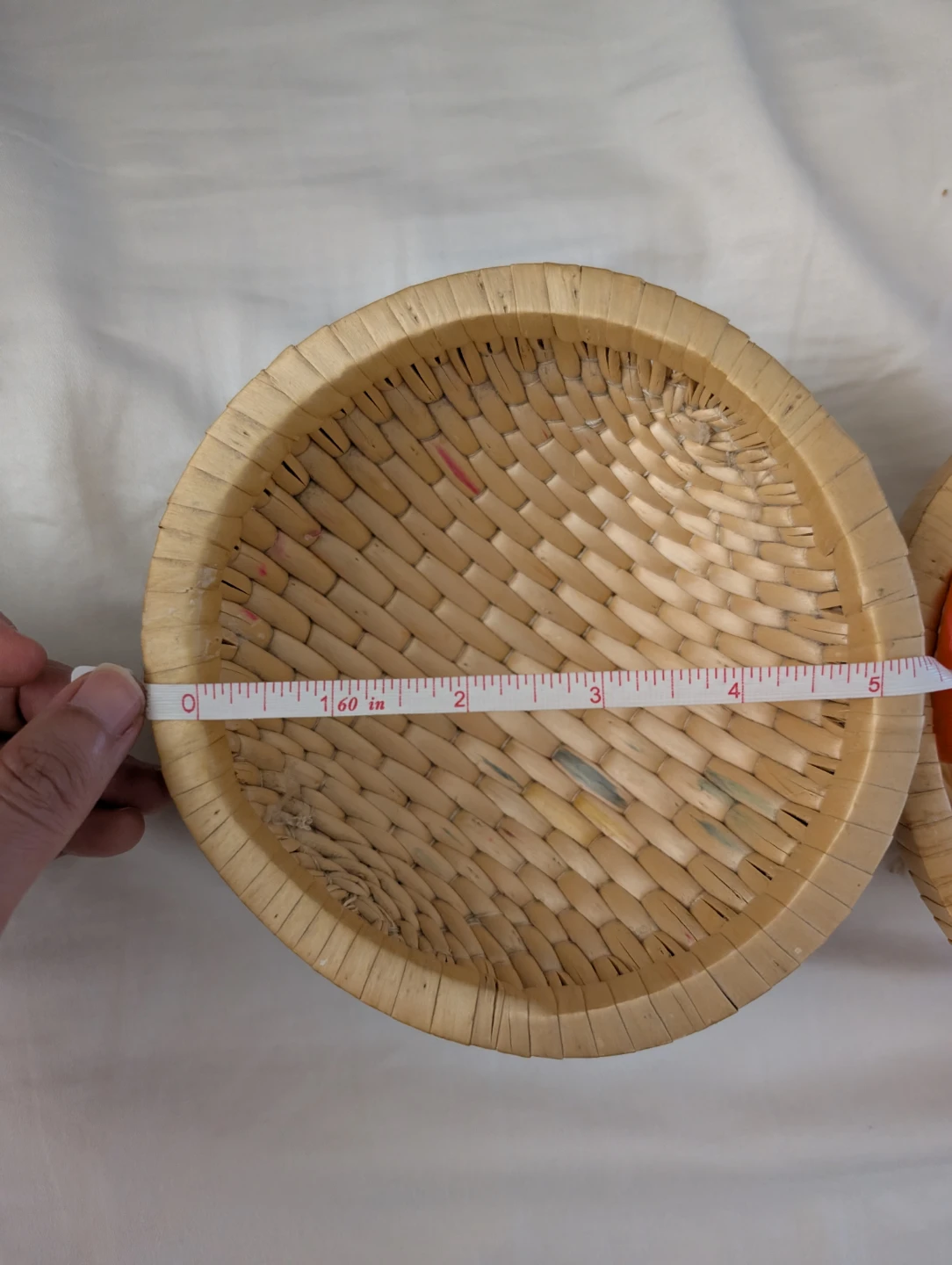 Boho Rattan Woven Decorative Fruit Key Basket Set - photo 2