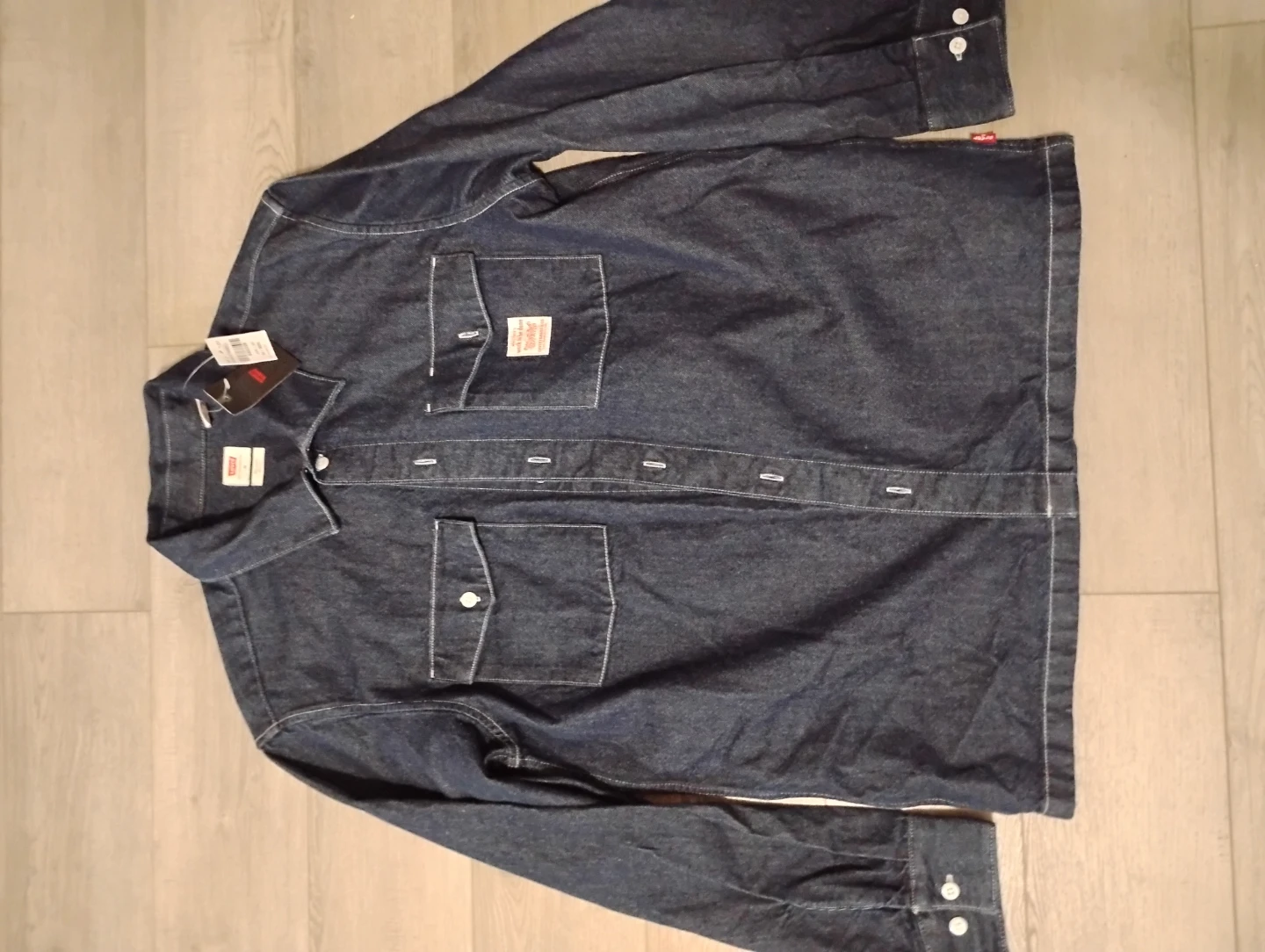 Levi's Men's Denim Shirt - Medium (Price Negotiable)
