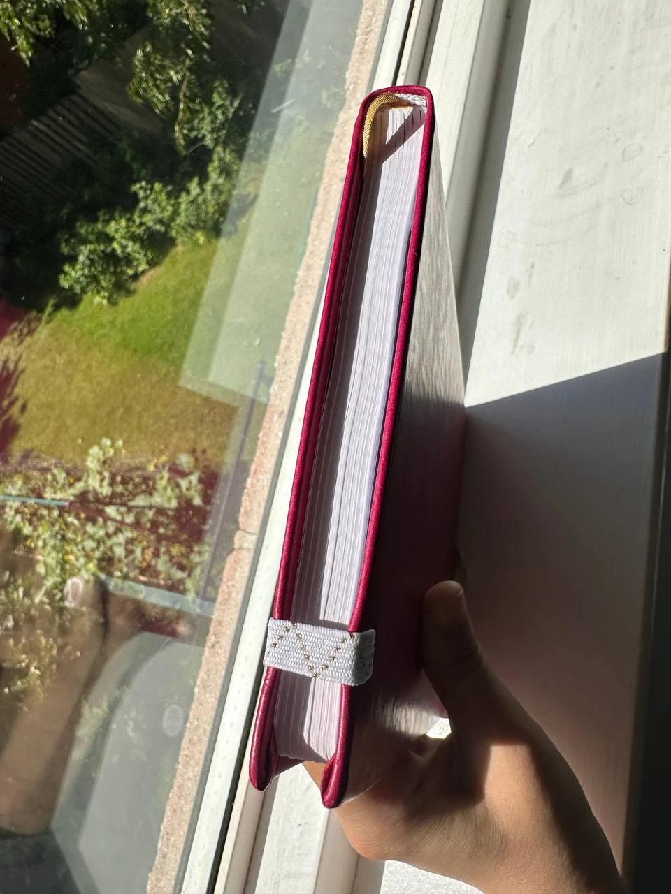 NEW Quo Vadis Life Journal Dots A5 Hardcover Notebook – Plum/Red - photo 3