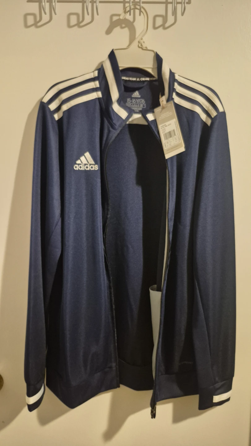 BNWT Adidas Track Jacket Navy Blue