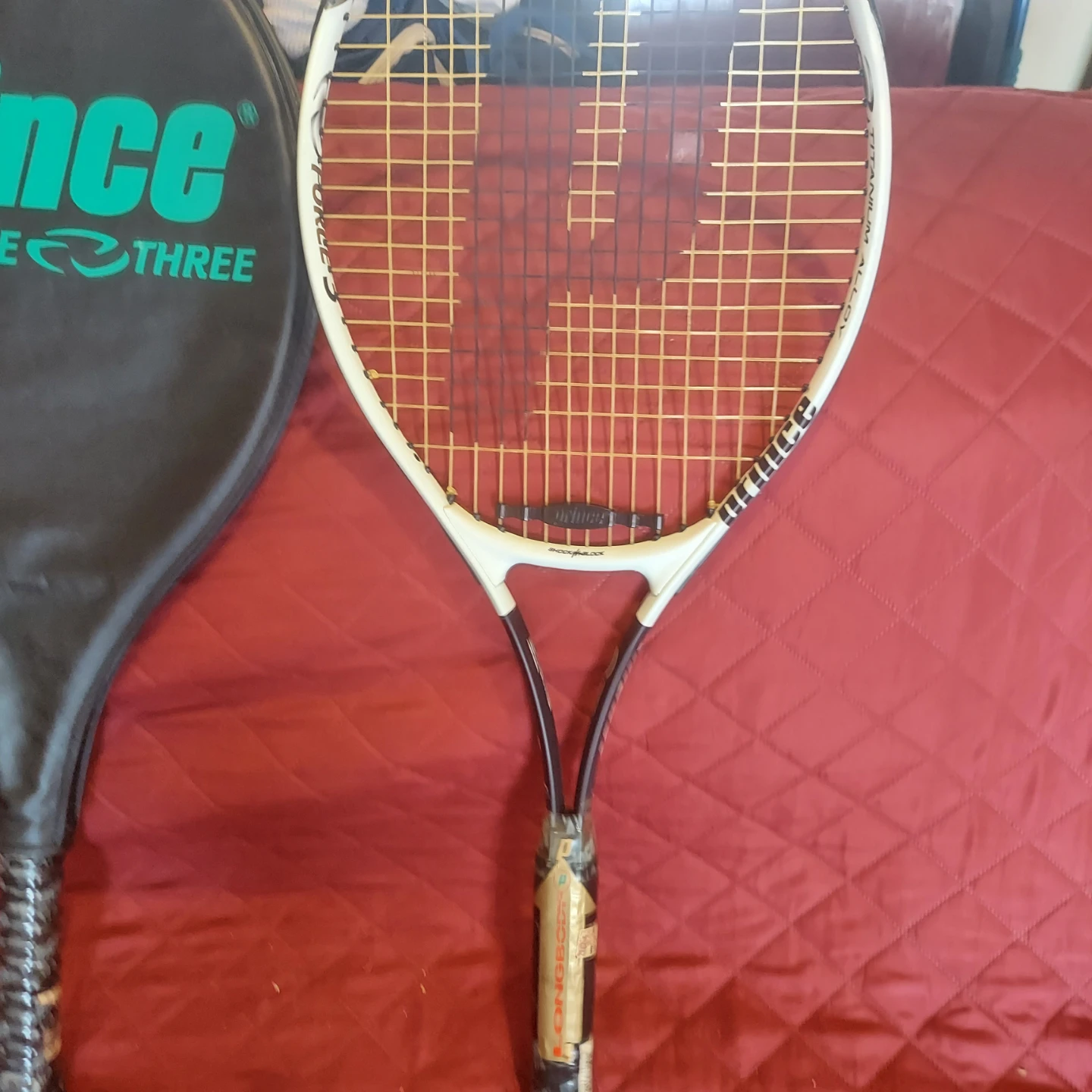 Prince Force Three Tennis Racquet with Cover