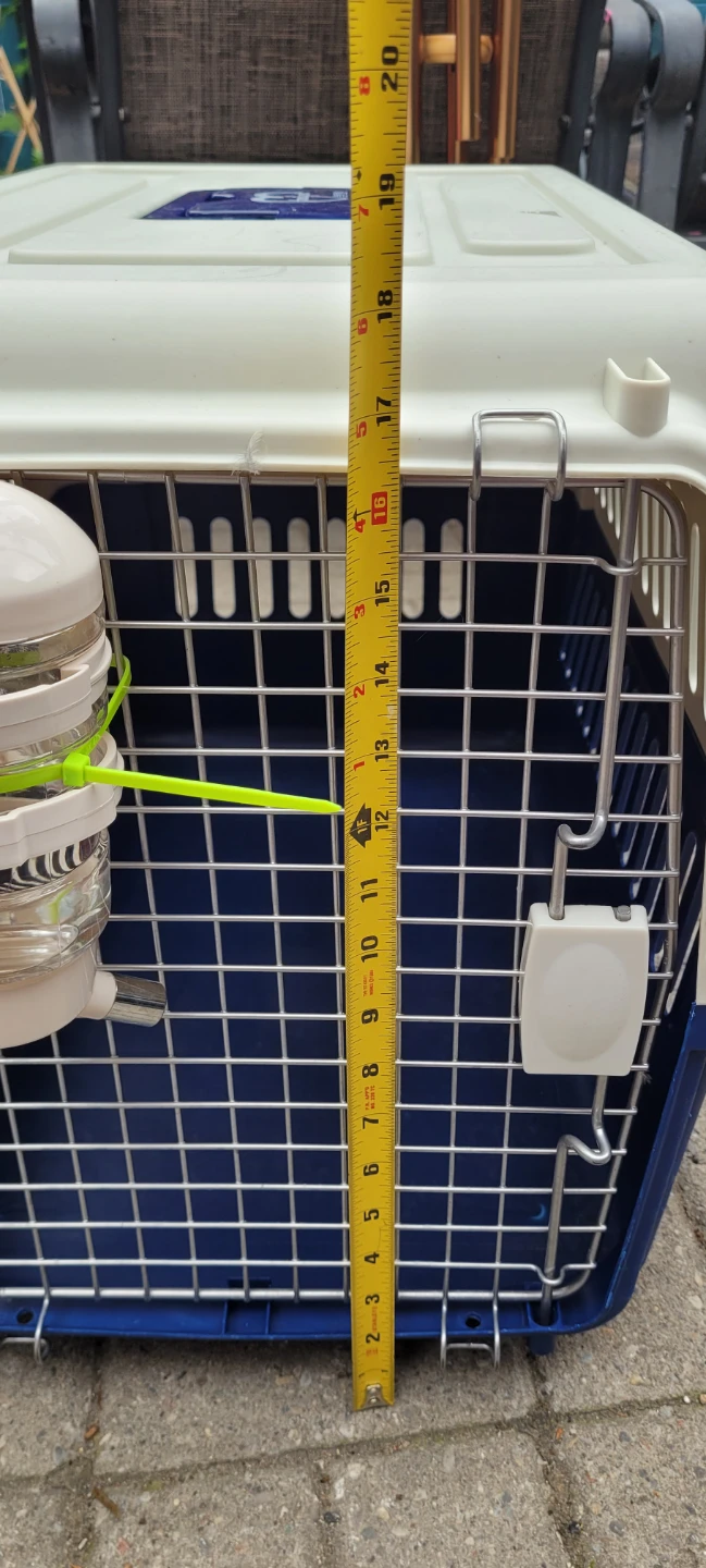 Dog Crate Pet Carrier with Water Bottle - photo 4