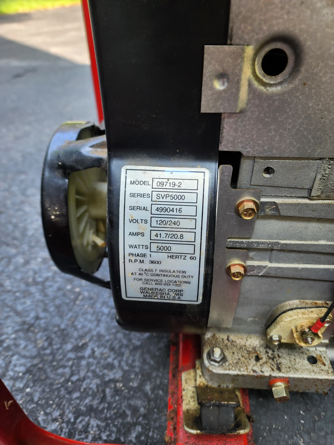 5000 Watt Portable Generator - photo 4