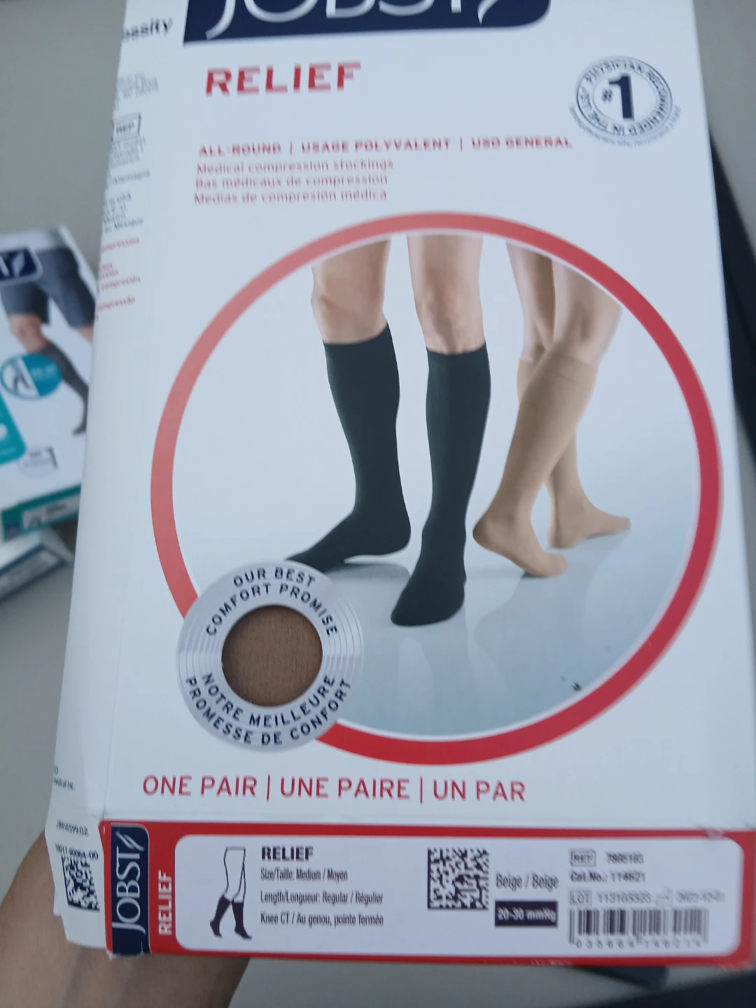Jobst Relief Medical Compression Stockings - photo 4