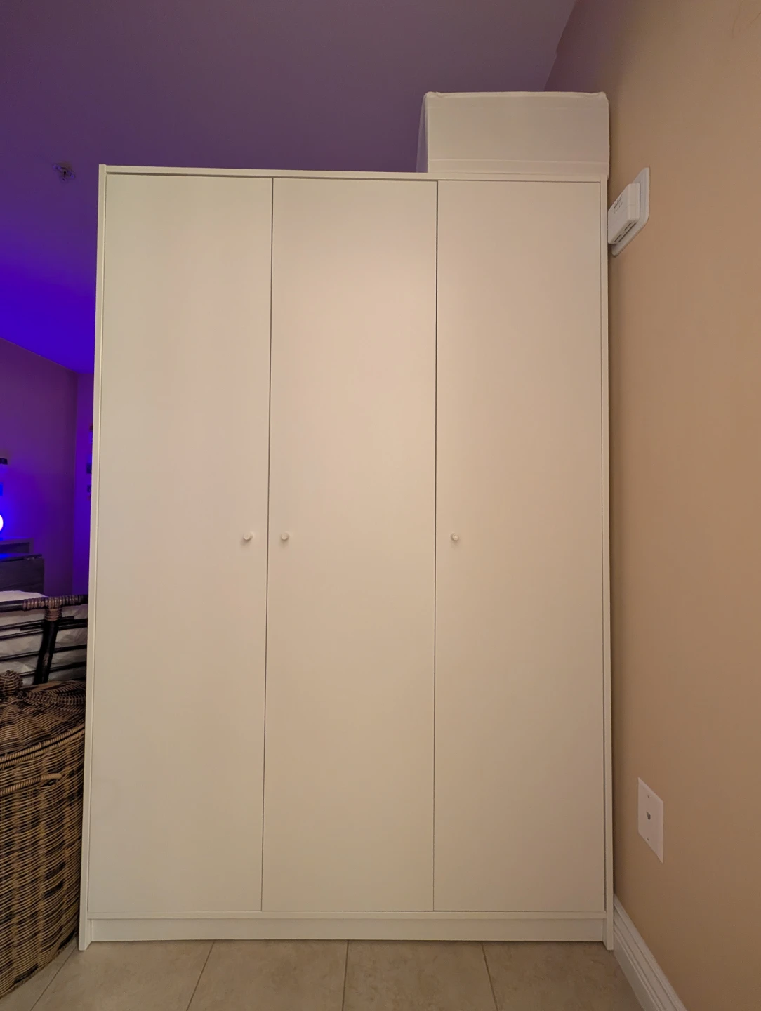 Ikea Kleppstad wardrobe with 3 doors - photo 5