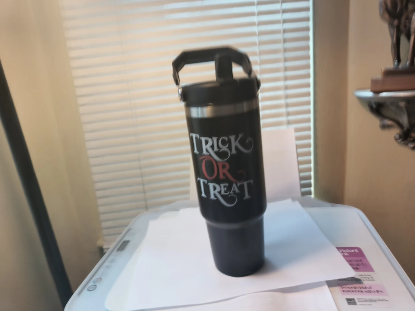 Halloween Travel Mug new holds 30 ounces
