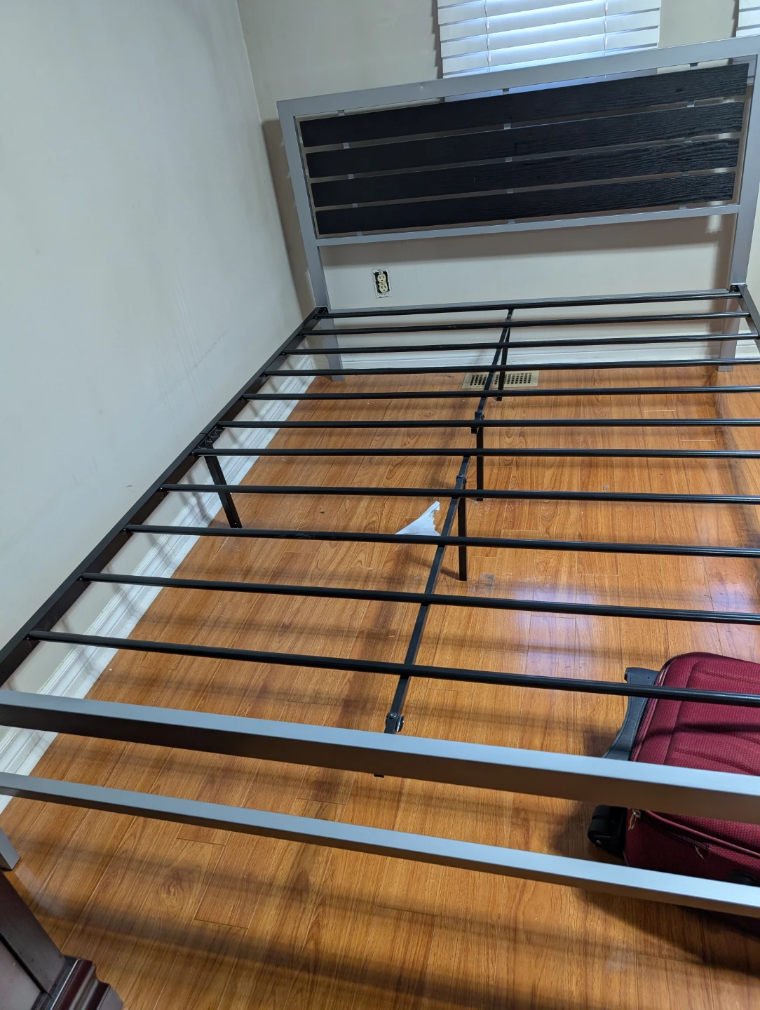 Queen Bed Frame with Mattress - photo 2