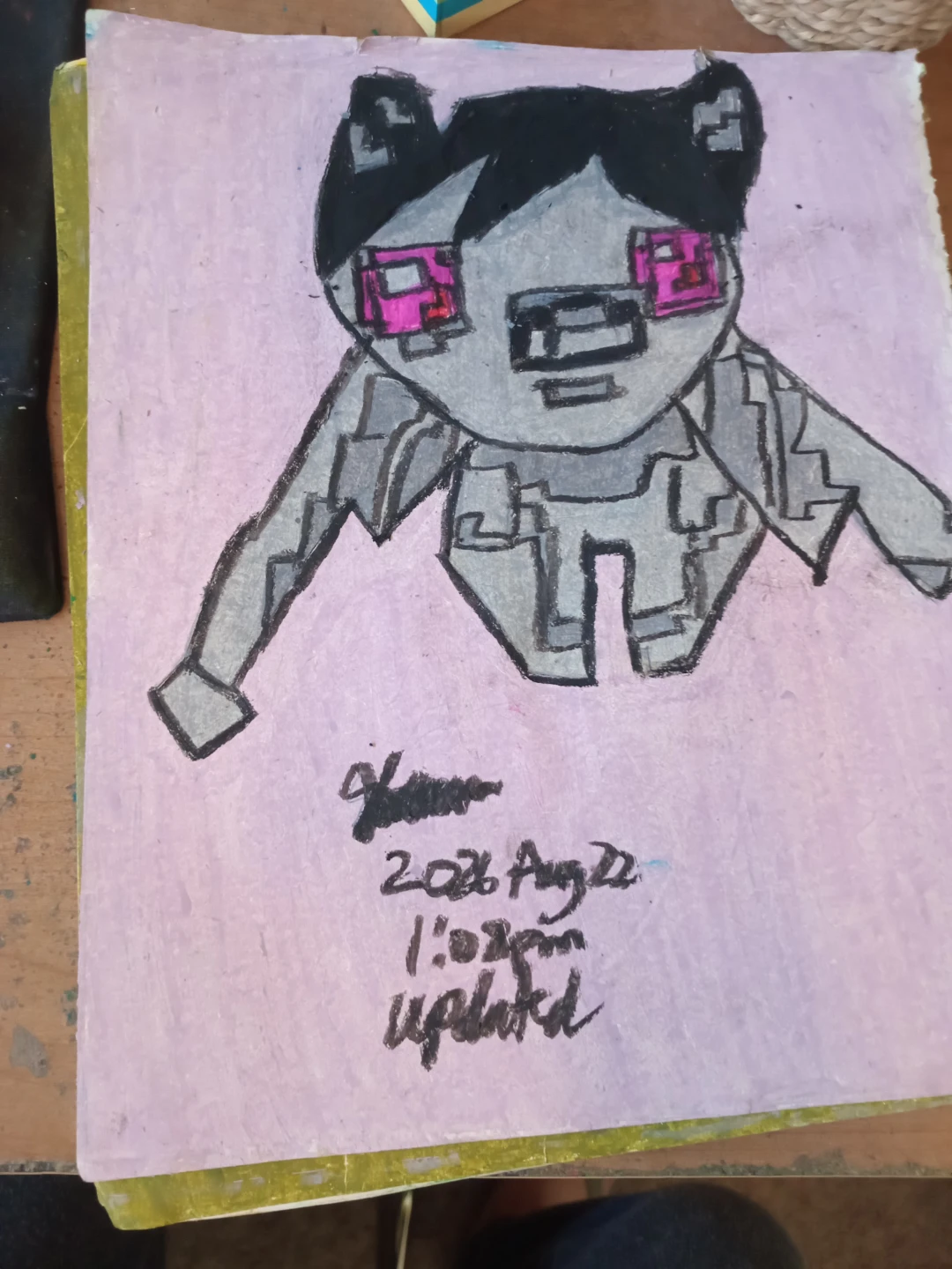 Video Game Character Drawing by Custom Artist Sherwin - photo 4