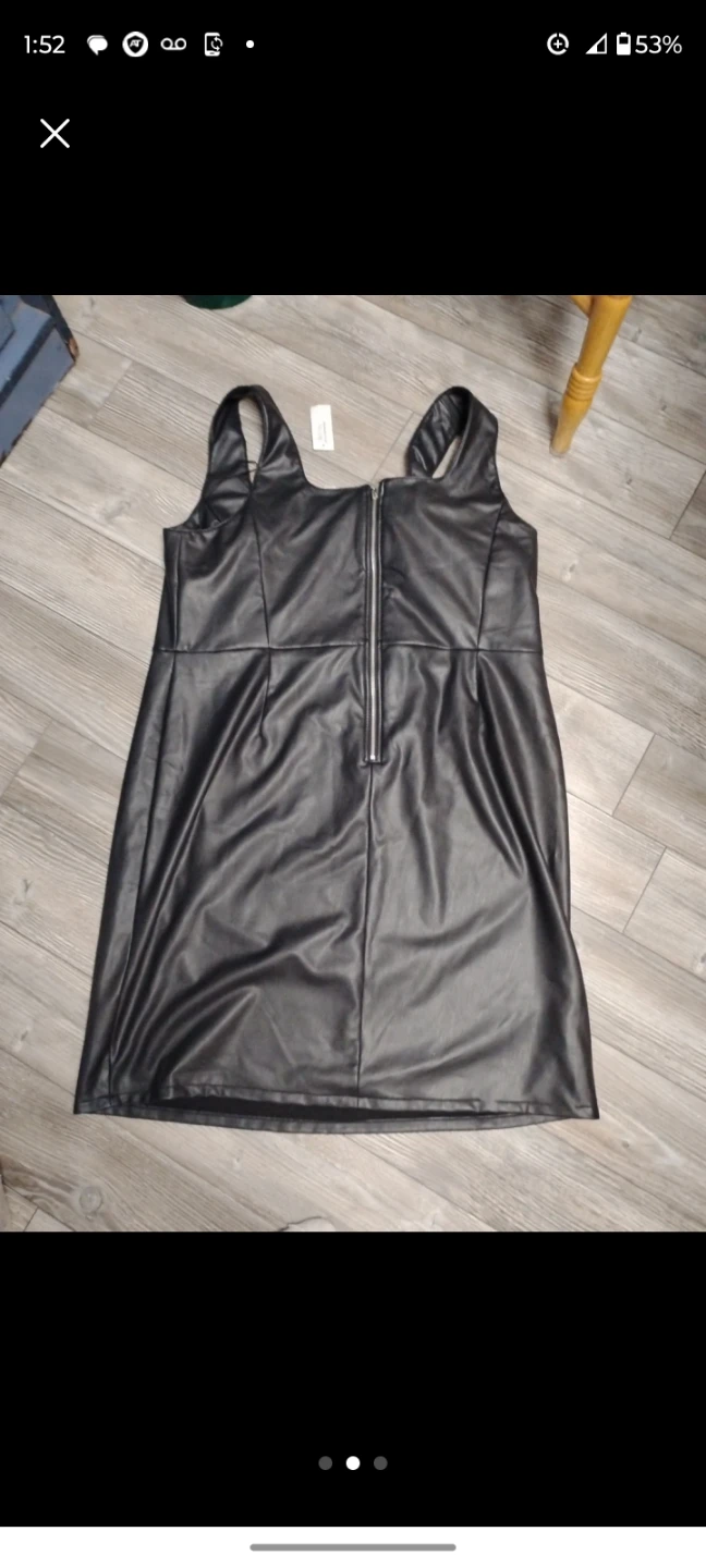 Addition Elle Faux Leather Dress Size 18 - photo 2