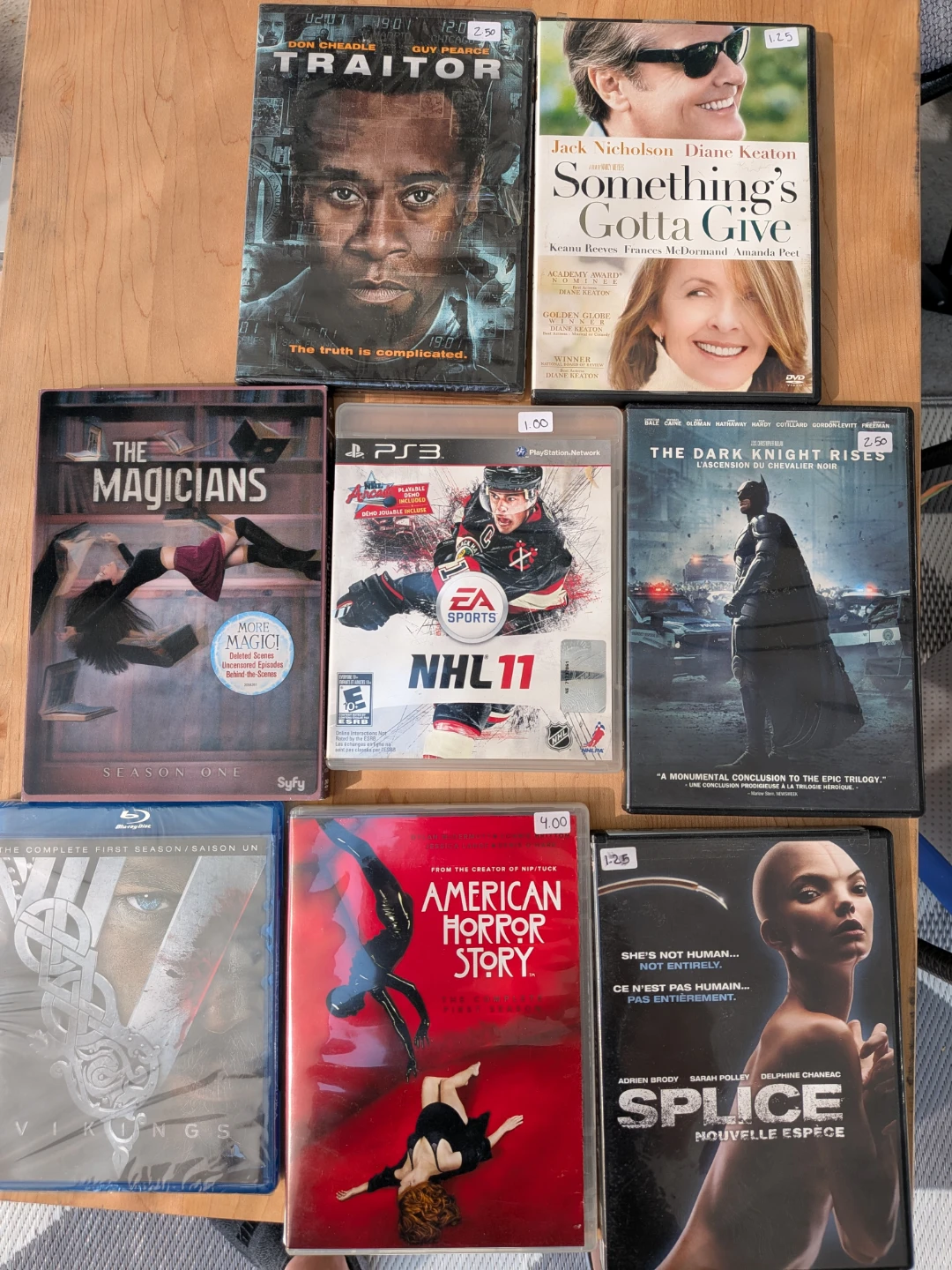 Random pile of physical Media