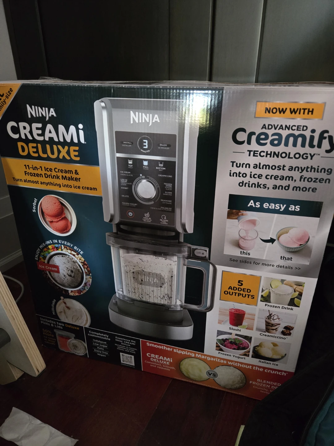 Brand new in box Ninja Creami XL Deluxe