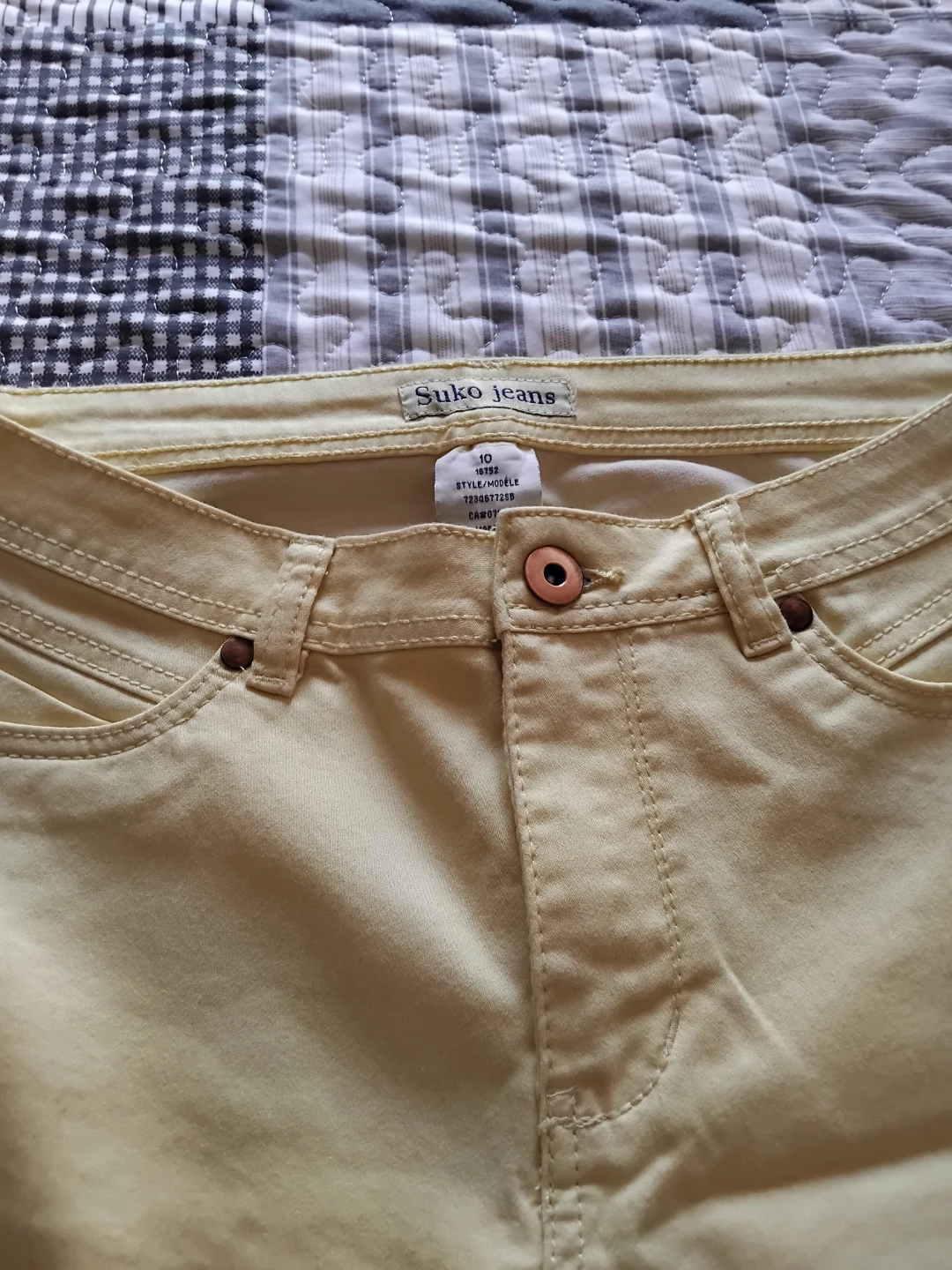 Suko Jeans Women's Size 10 Yellow Bermuda Shorts - photo 3