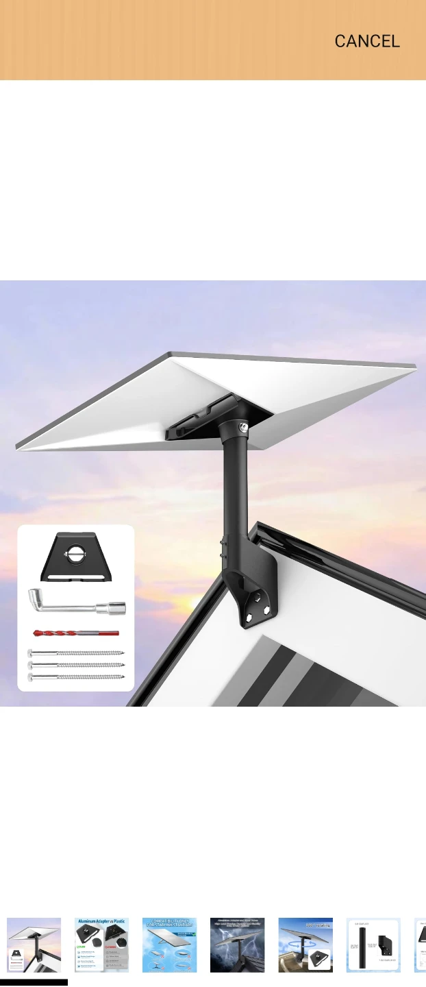 Starlink Standard Gen 3/4/4X Aluminum Mounting Adapter