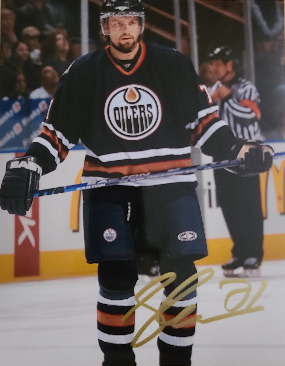 Edmonton Oilers Signed Authentic 8x10 Photos with COA'S