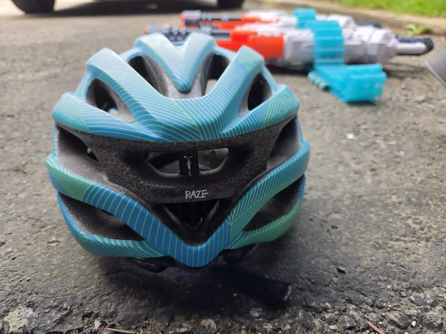Giro Blue Bicycle Helmet for children - photo 2