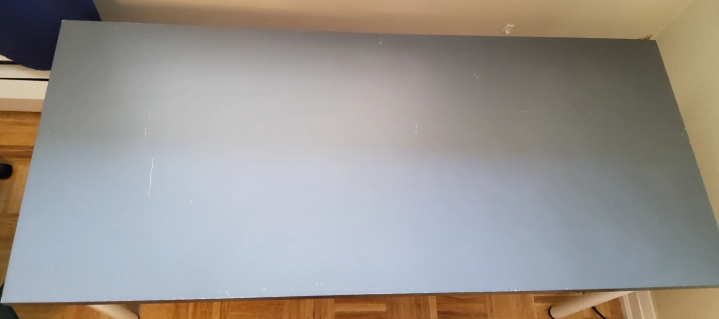 IKEA LAGKAPTEN / ADILS Desk - Grey/white, 140x60 cm - photo 5