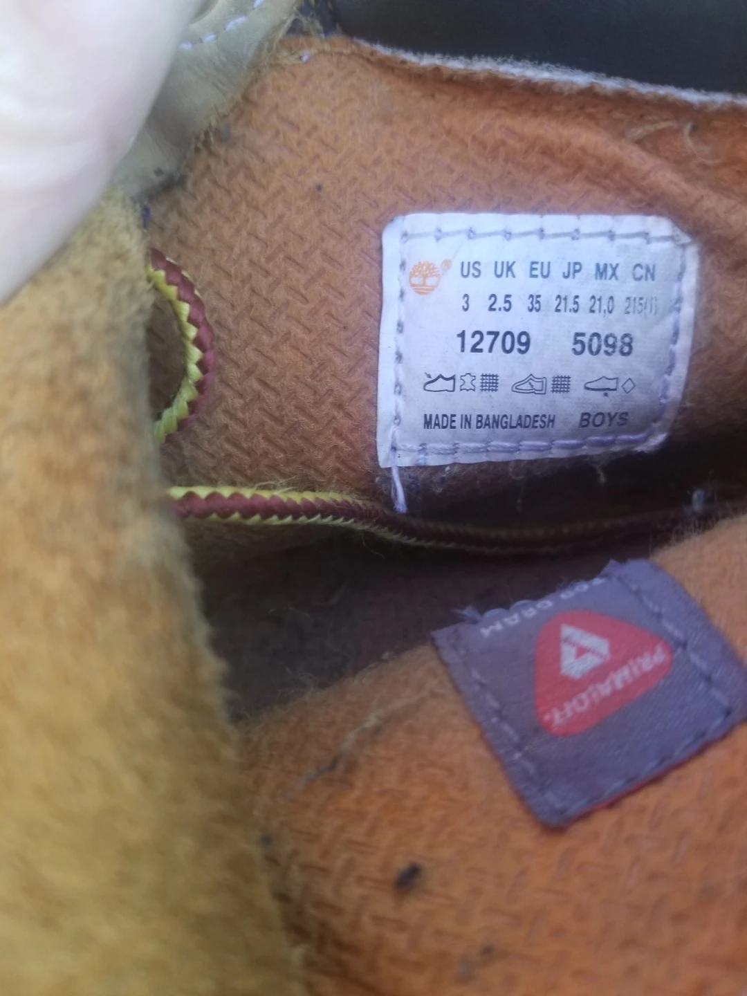 Timberland Youth Boots Size 3 - photo 5