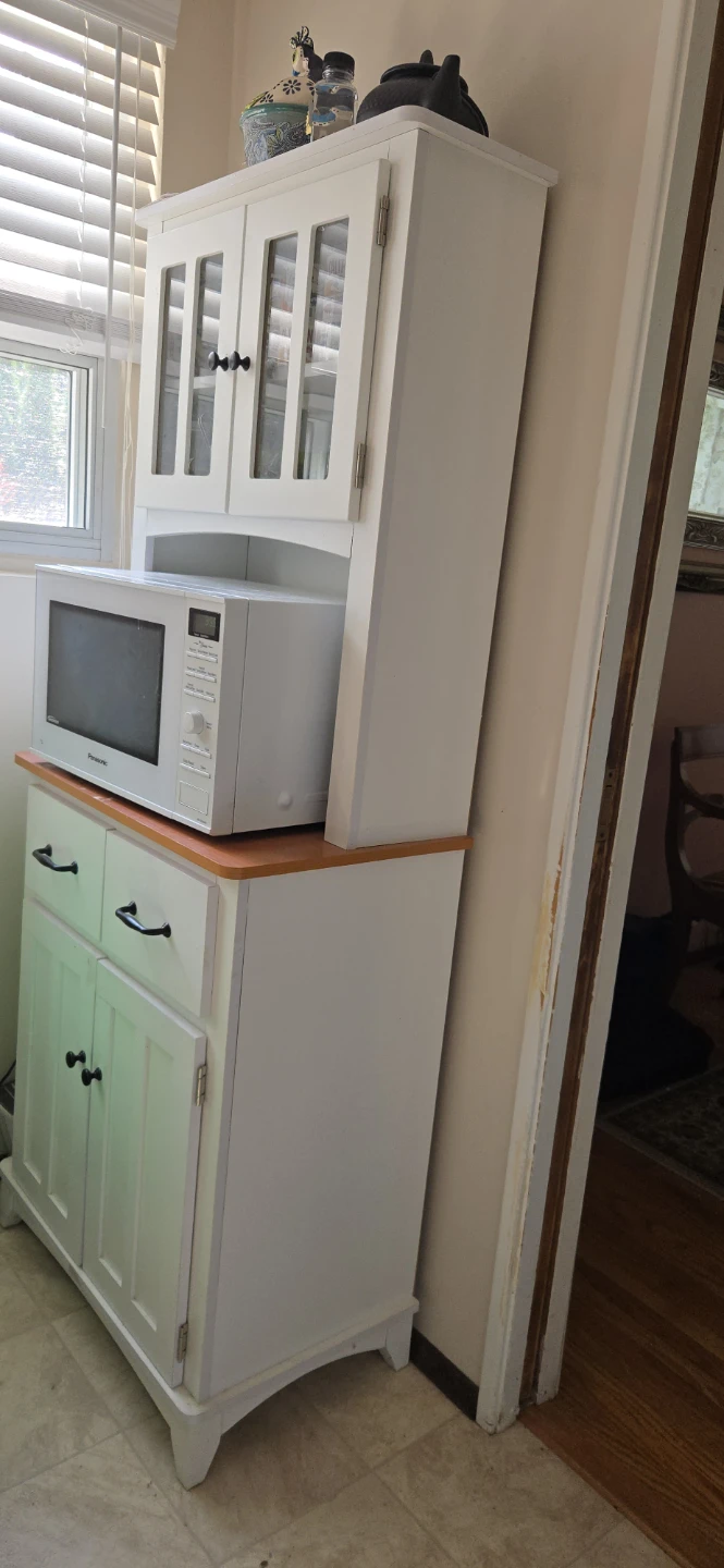 White Kitchen Hutch - photo 2