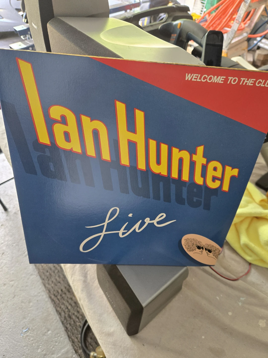 Ian Hunter Live Vinyl Record