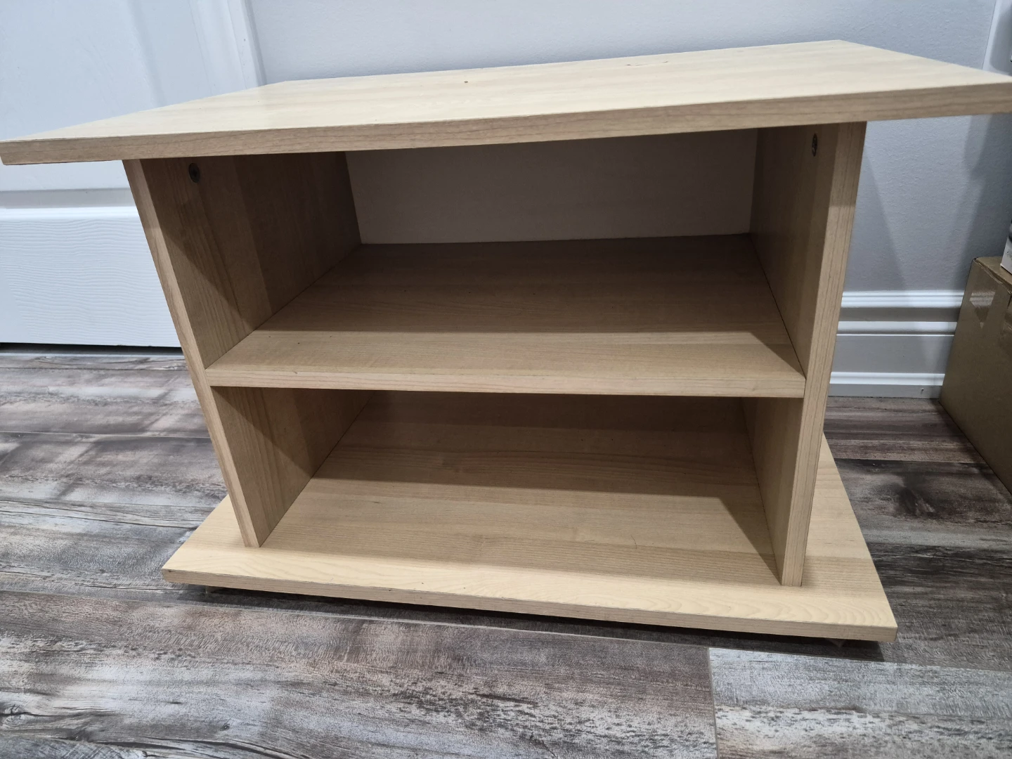 Oak finish TV stand or Side Table - photo 2